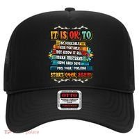 Mental Health Make Mistakes Be Yourself Inspirational Hat thumb 0