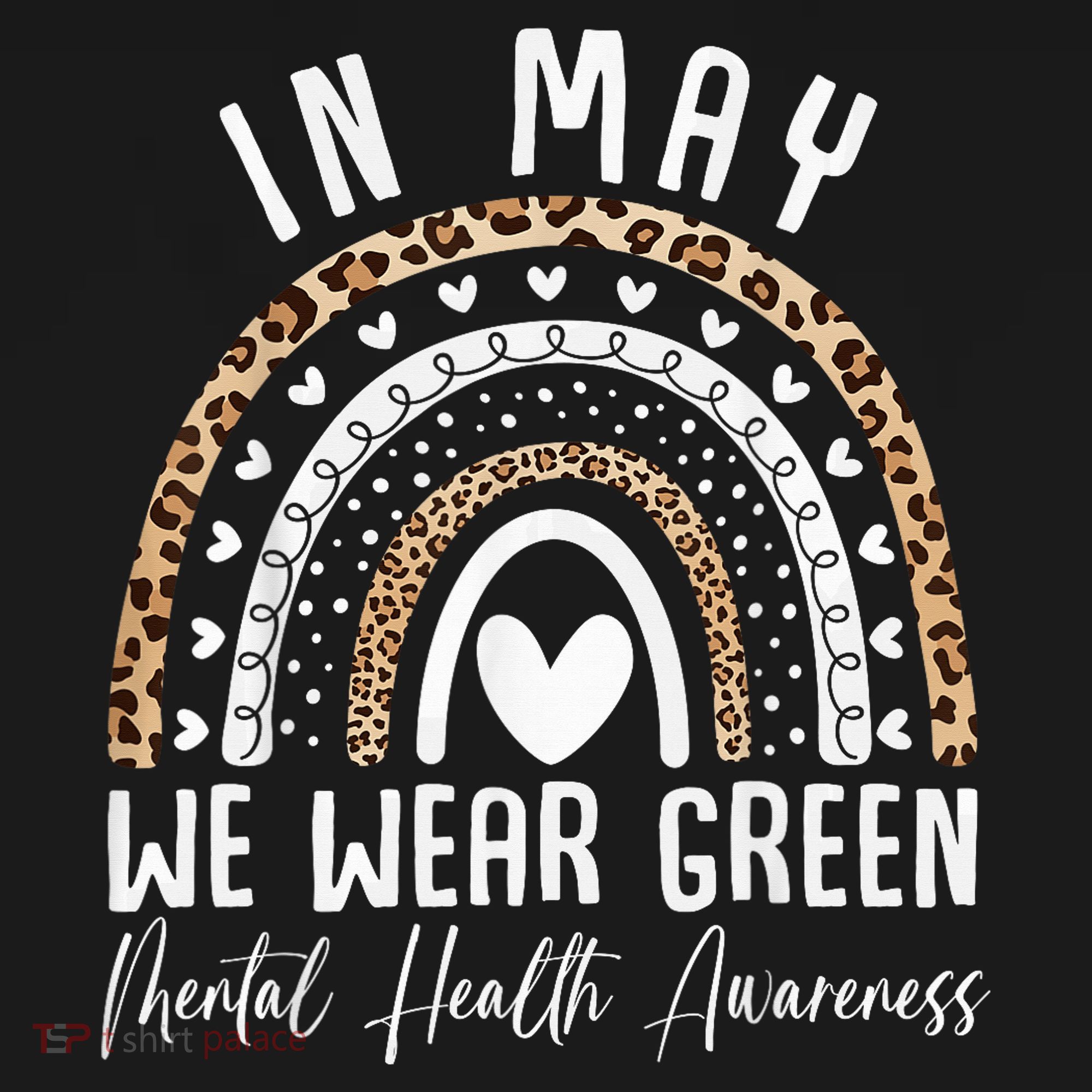 Mental Health Matters We Wear Green Mental Health Awareness Women's Hoodie