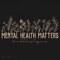 Mental Health Matters End The Stigma Nature Backpack thumb 2
