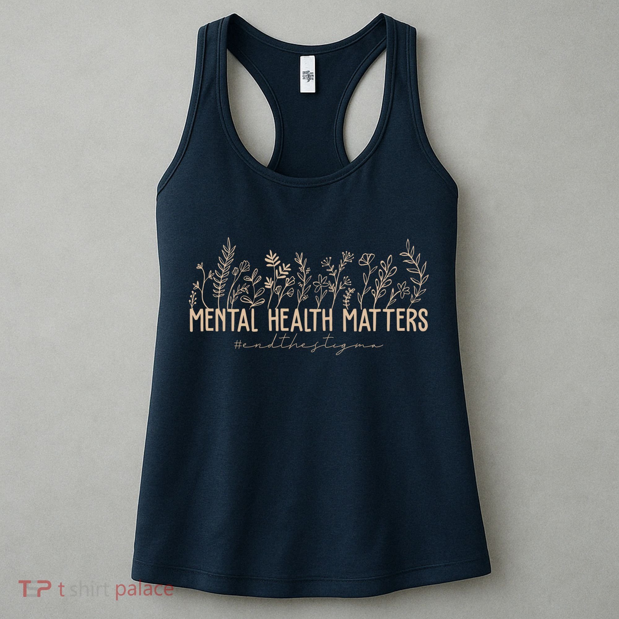 Mental Health Matters End The Stigma Nature Women's Tank Top