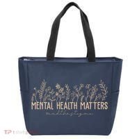 Mental Health Matters End The Stigma Nature Tote Bag thumb 0