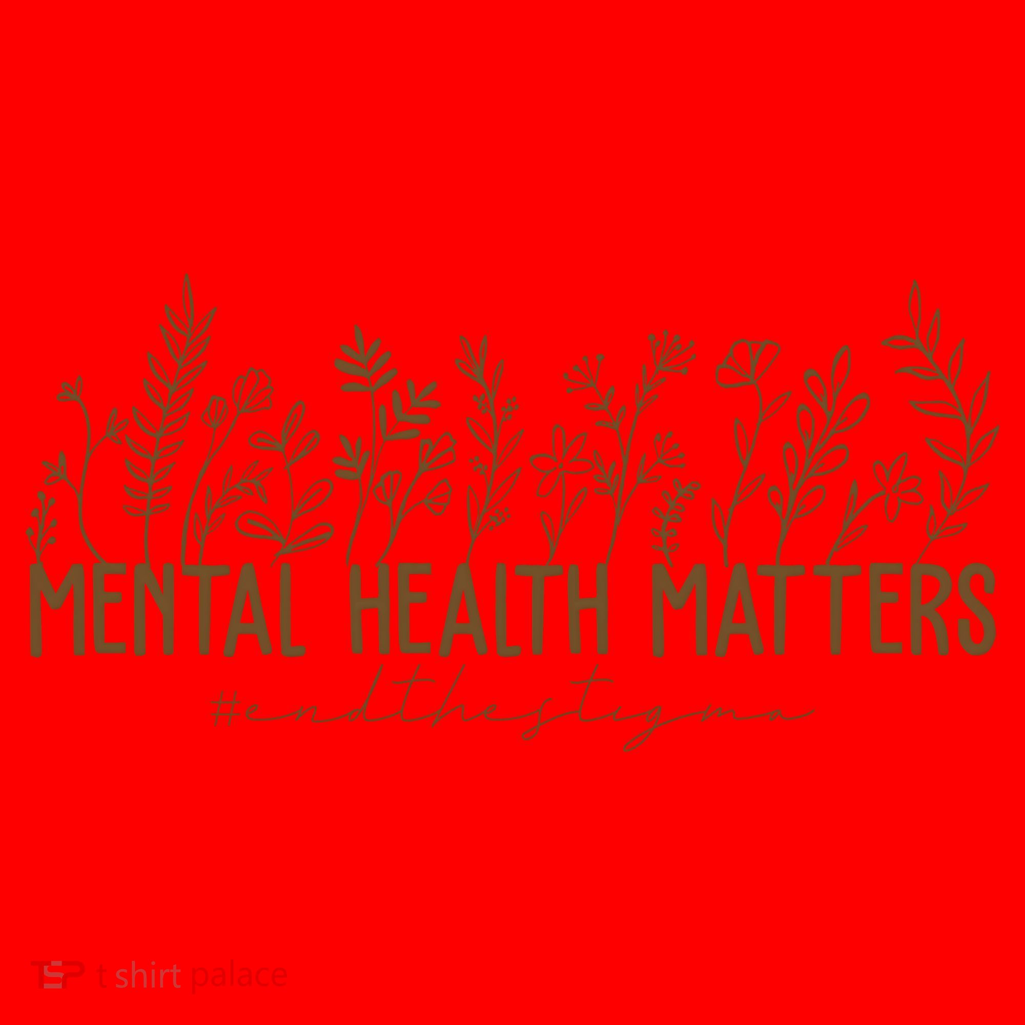 Mental Health Matters End The Stigma Nature Santa Hat