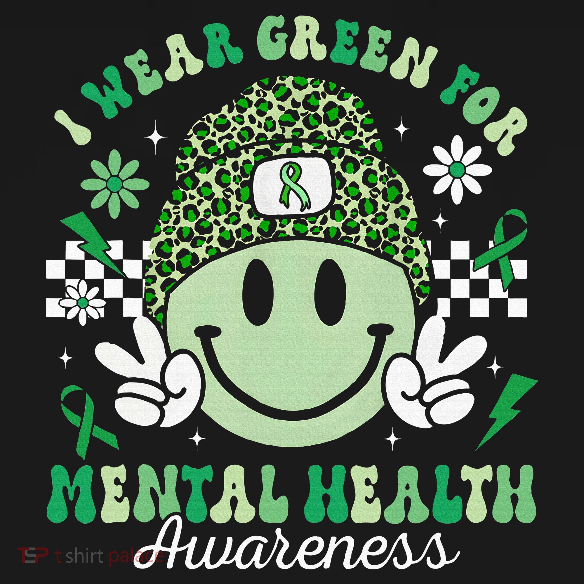 Mental Health Matters I Wear Green Mental Health Awareness Women's Tank Top