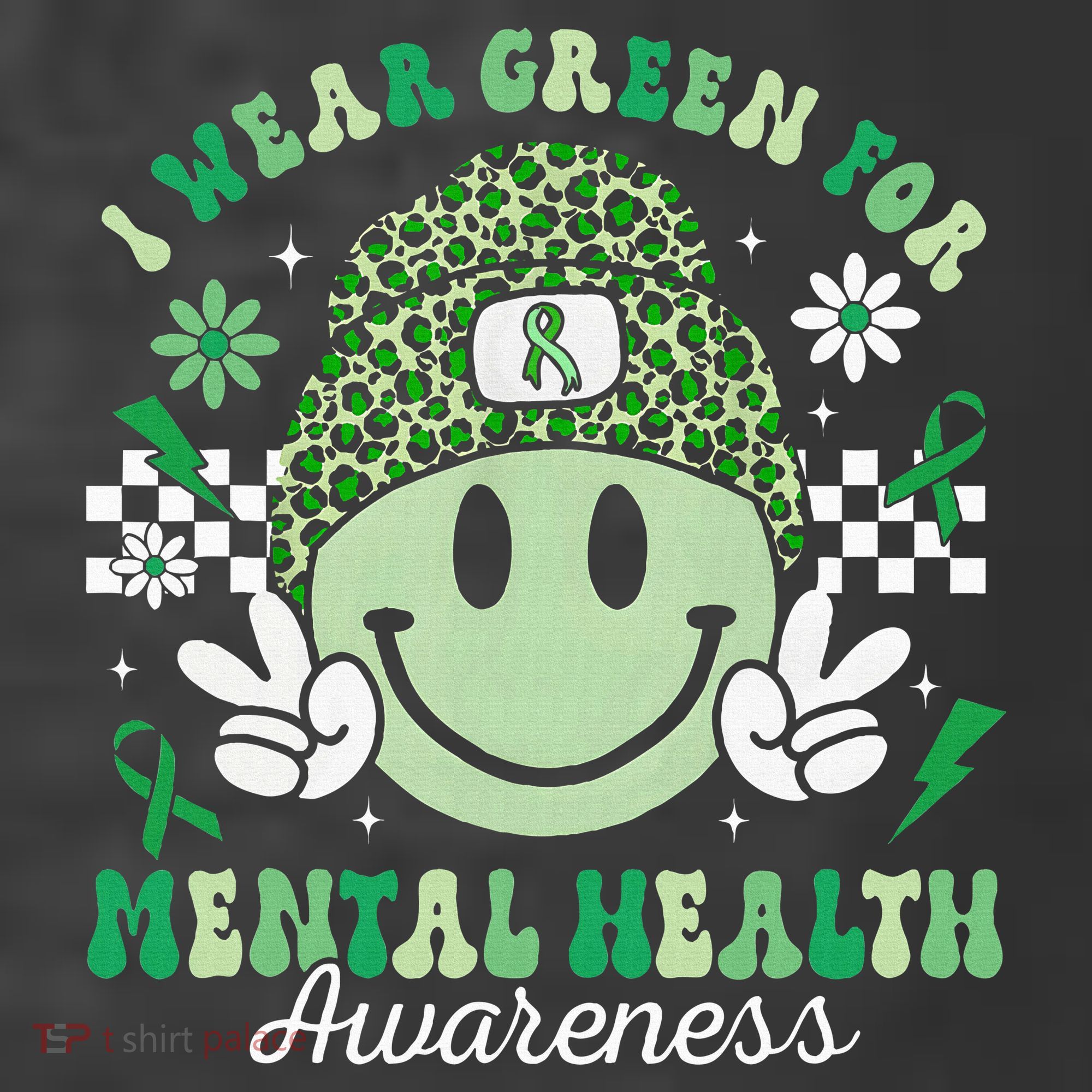 Mental Health Matters I Wear Green Mental Health Awareness T-Shirt