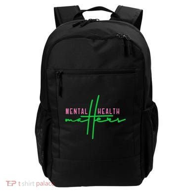 Mental health matters aka tee Backpack