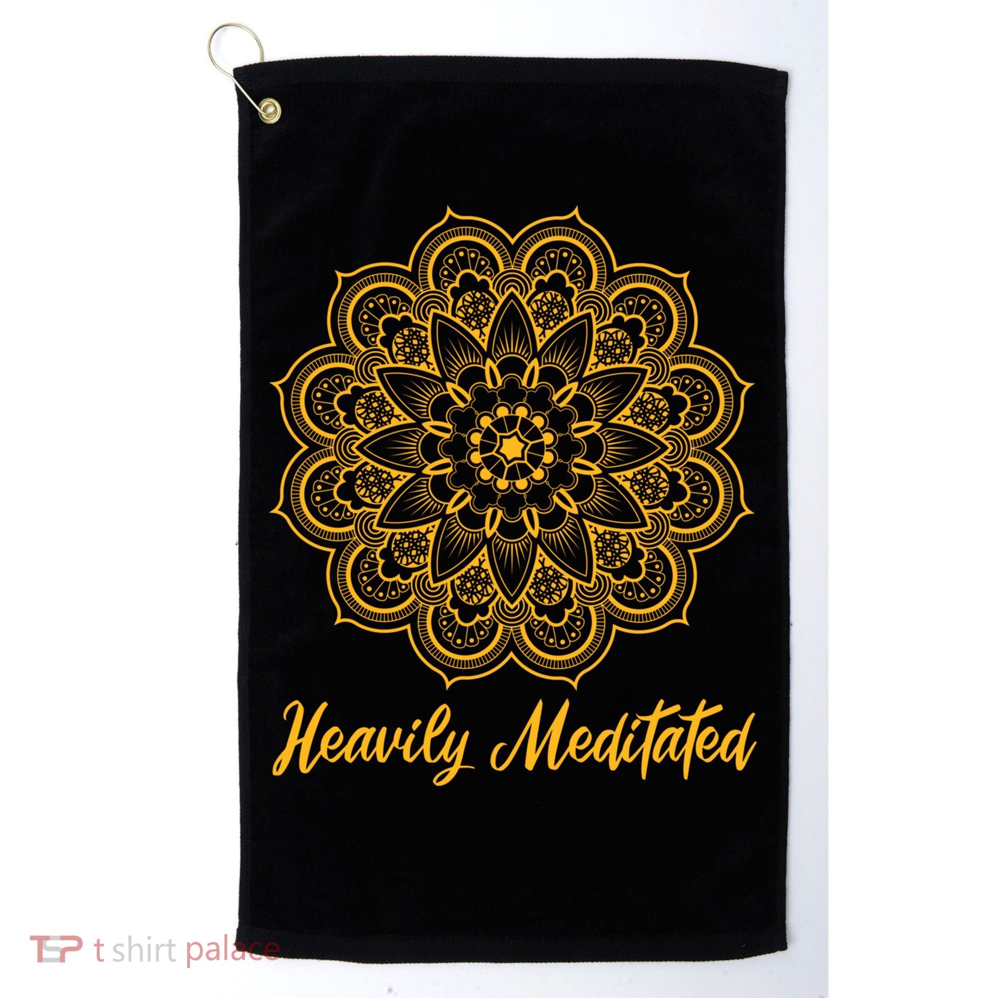 Mandala Heavily Meditated Meditation Cute Gift Golf Towel