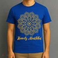 Mandala Heavily Meditated Meditation Cute Gift T-Shirt thumb 3