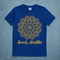 Mandala Heavily Meditated Meditation Cute Gift T-Shirt thumb 5