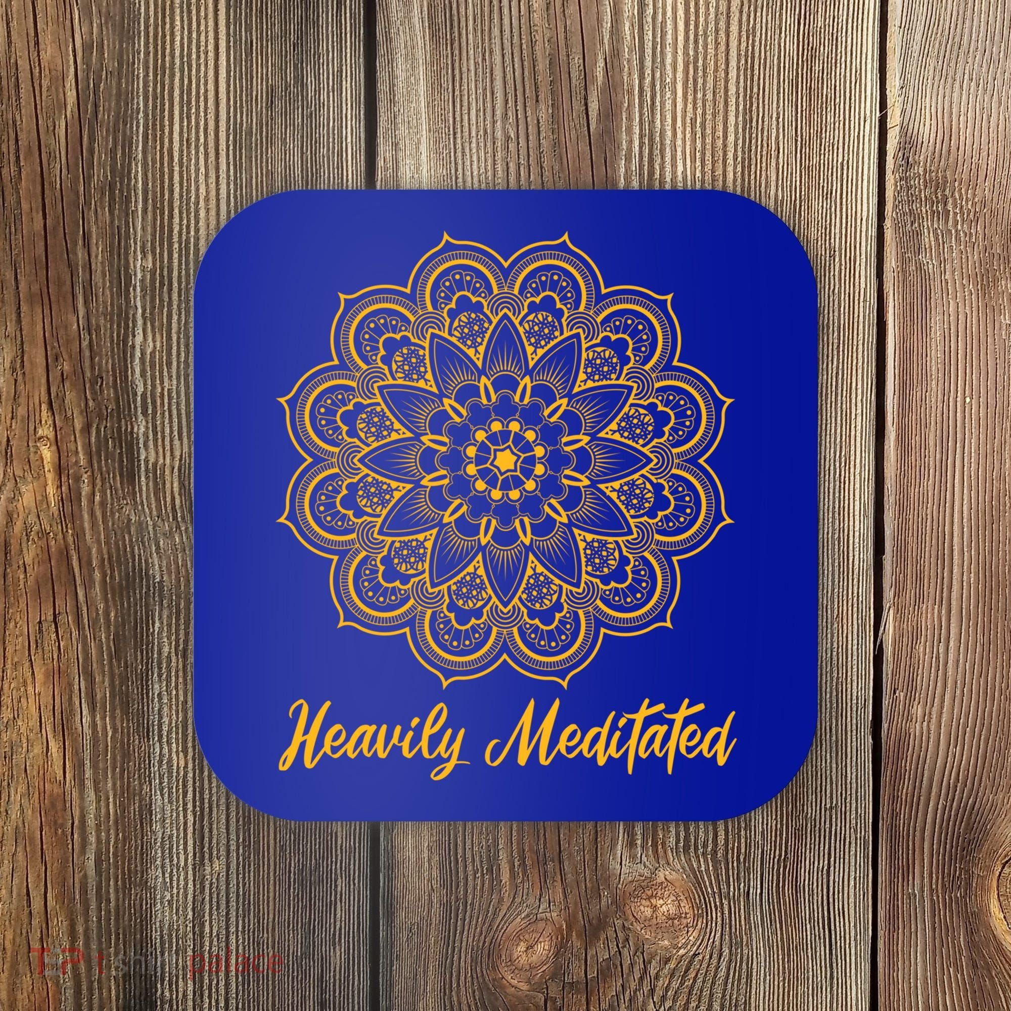Mandala Heavily Meditated Meditation Cute Gift Coaster