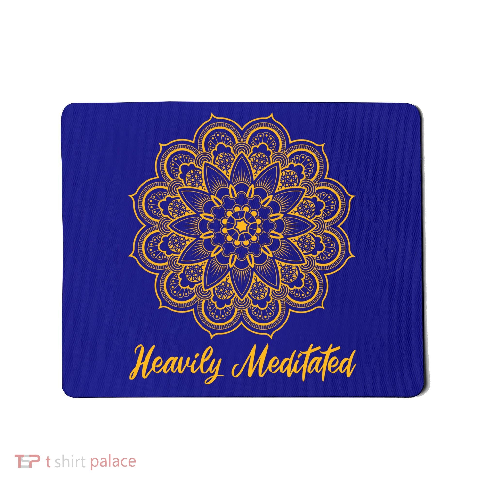 Mandala Heavily Meditated Meditation Cute Gift Mousepad