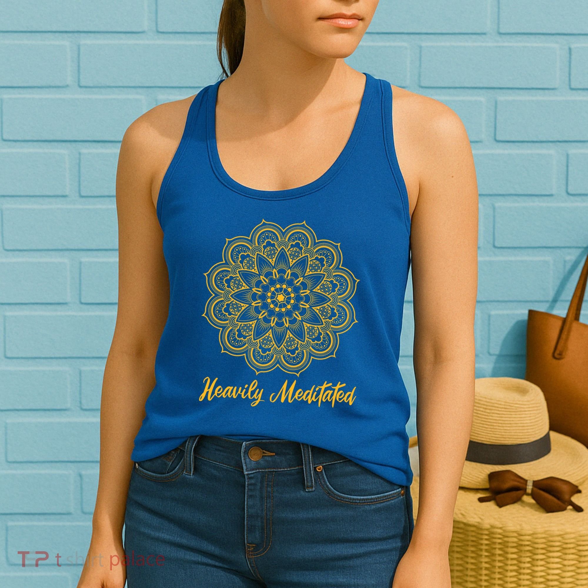 Mandala Heavily Meditated Meditation Cute Gift Women's Tank Top
