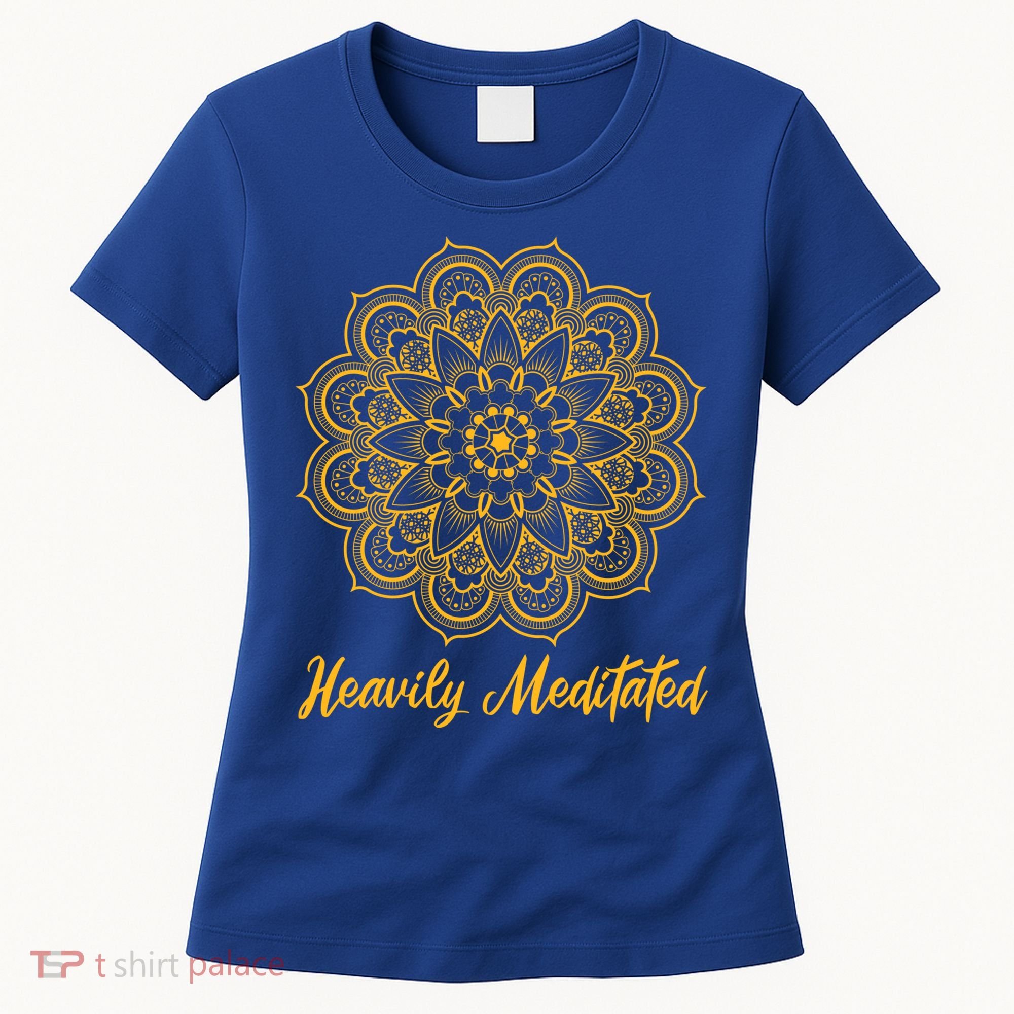 Mandala Heavily Meditated Meditation Cute Gift Women's T-Shirt