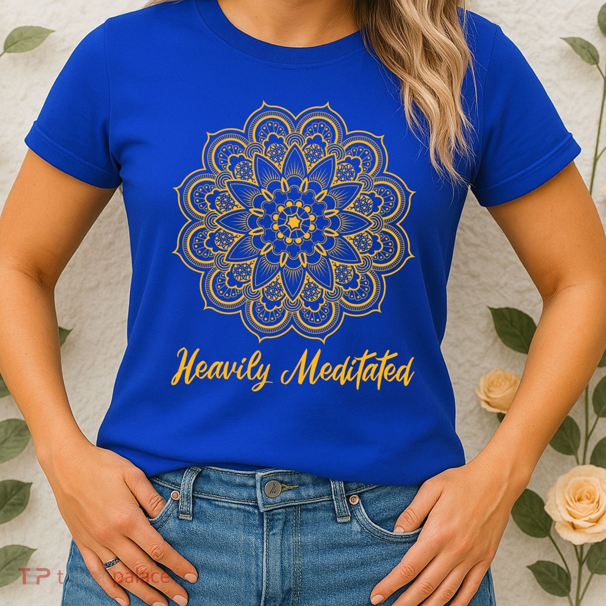 Mandala Heavily Meditated Meditation Cute Gift Women's T-Shirt