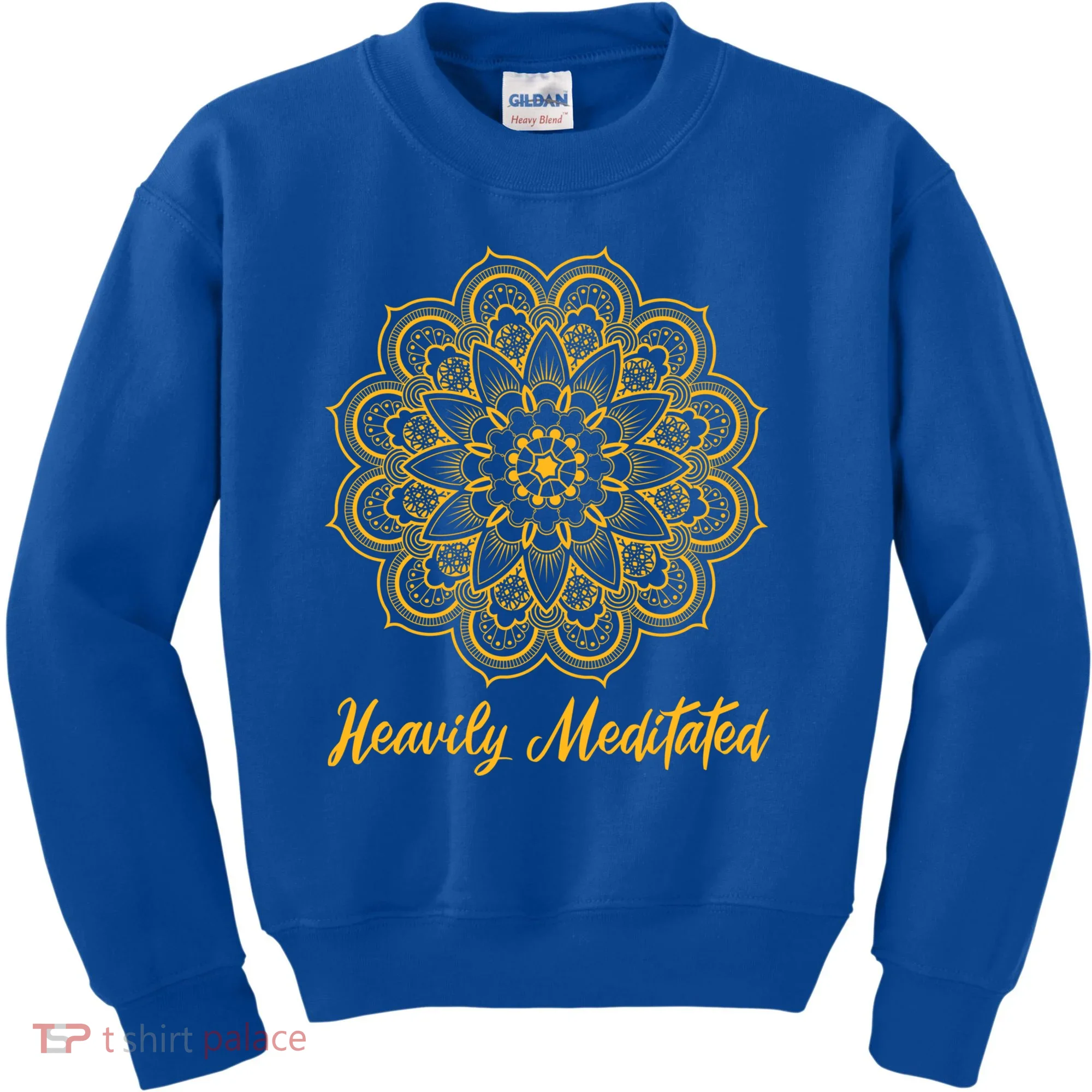Mandala Heavily Meditated Meditation Cute Gift Kids Sweatshirt