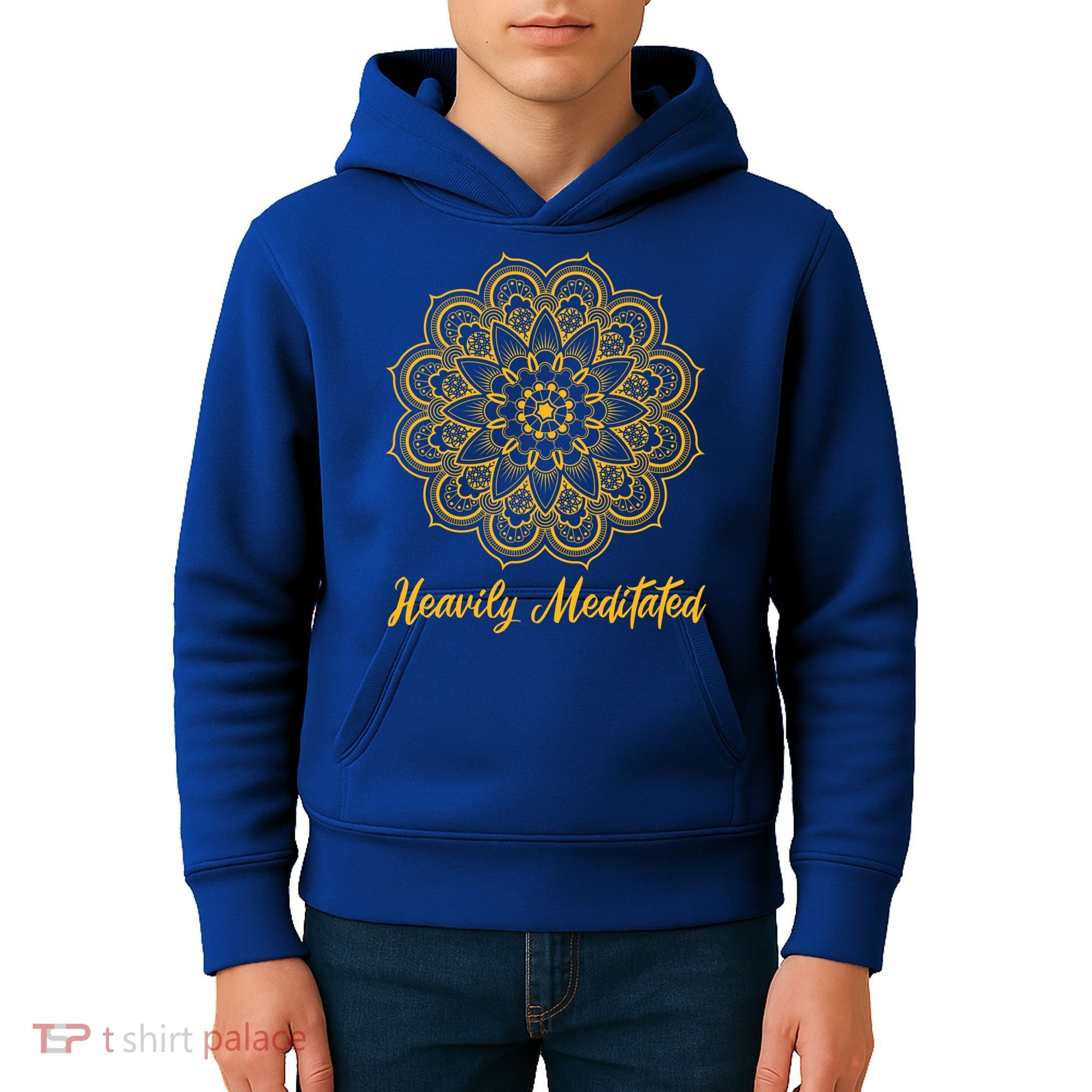 Mandala Heavily Meditated Meditation Cute Gift Kids Hoodie