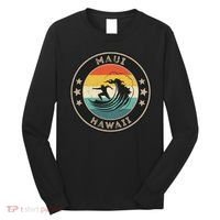 Maui Hawaii Maui Surfer Wo Maui Long Sleeve Shirt thumb 0