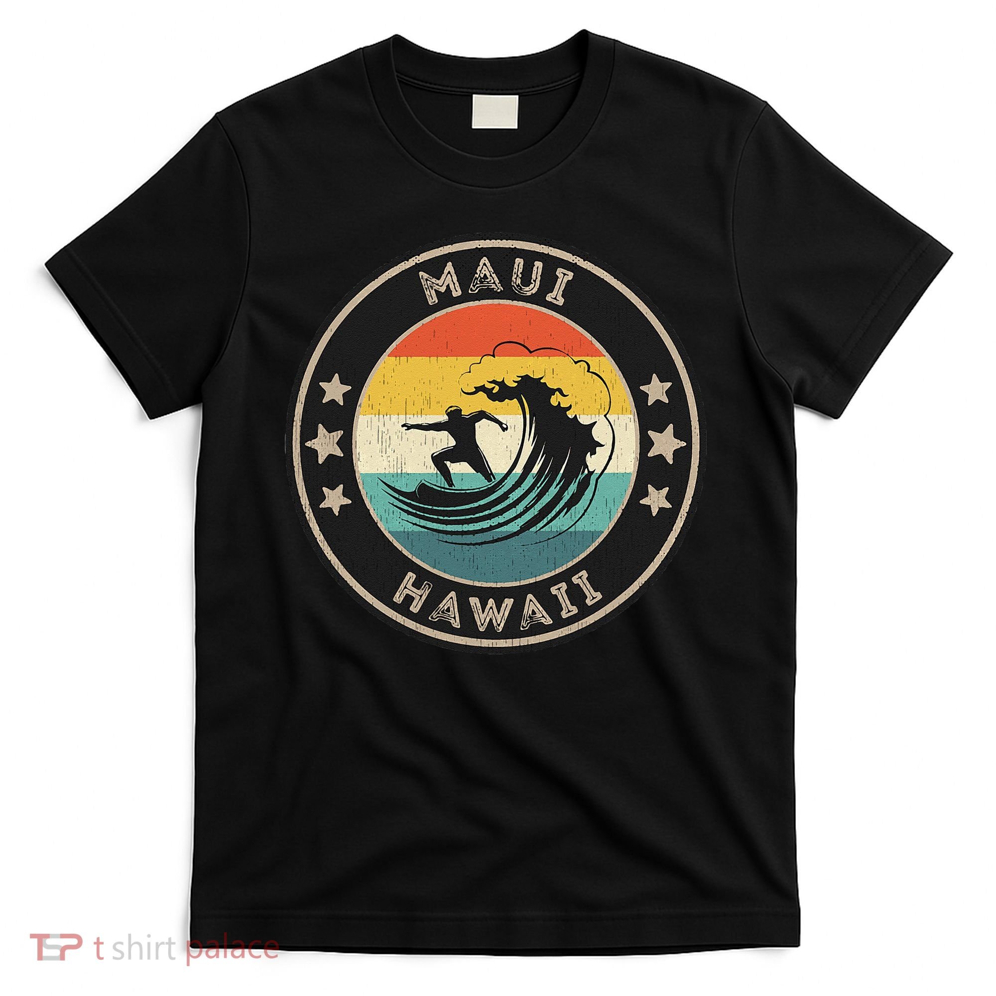 Maui Hawaii Maui Surfer Wo Maui T-Shirt