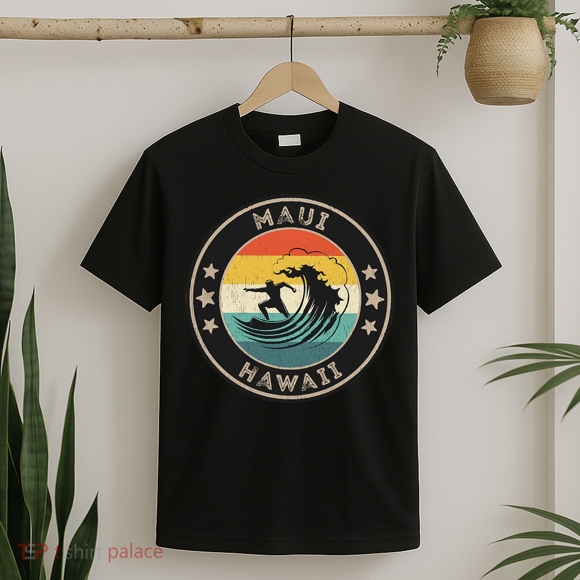 Maui Hawaii Maui Surfer Wo Maui T-Shirt