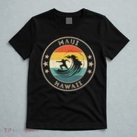 Maui Hawaii Maui Surfer Wo Maui T-Shirt thumb 5