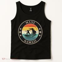 Maui Hawaii Maui Surfer Wo Maui Tank Top thumb 2