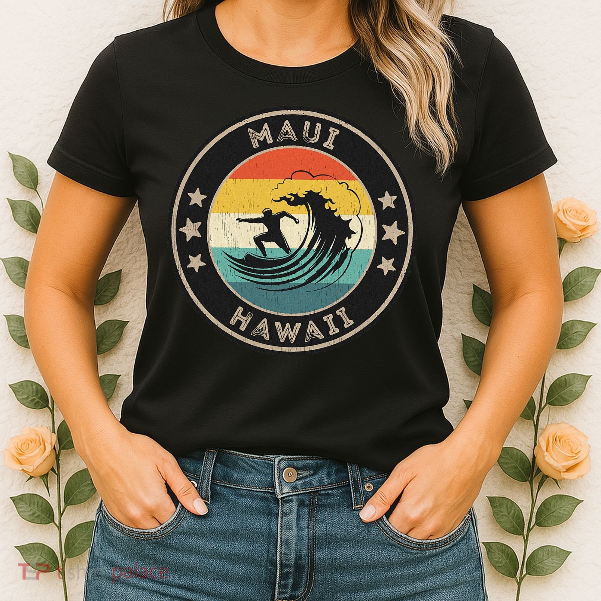 Maui Hawaii Maui Surfer Wo Maui Women's T-Shirt