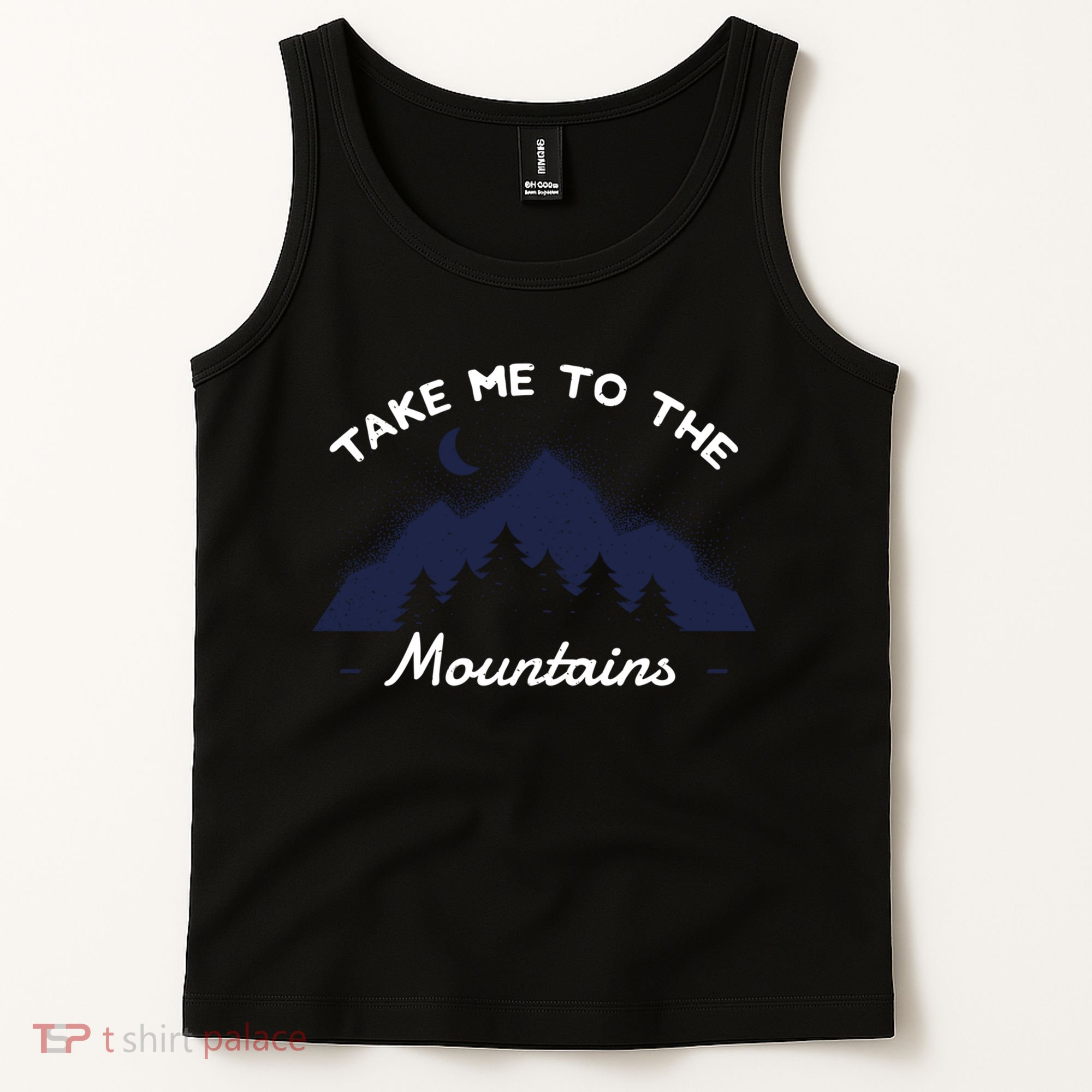 Mountains Hiking Nature Camping Outdoor Climbing Hiker Gift Tank Top