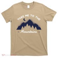 Mountains Hiking Nature Camping Outdoor Climbing Hiker Gift T-Shirt thumb 0