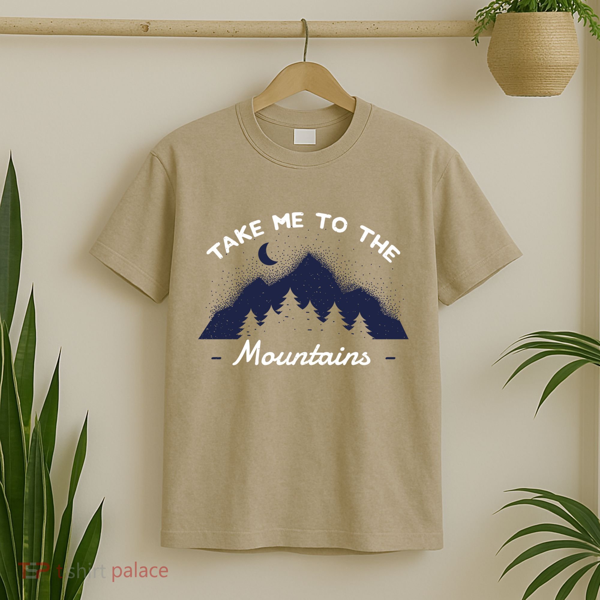 Mountains Hiking Nature Camping Outdoor Climbing Hiker Gift T-Shirt