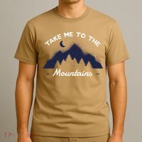 Mountains Hiking Nature Camping Outdoor Climbing Hiker Gift T-Shirt thumb 3