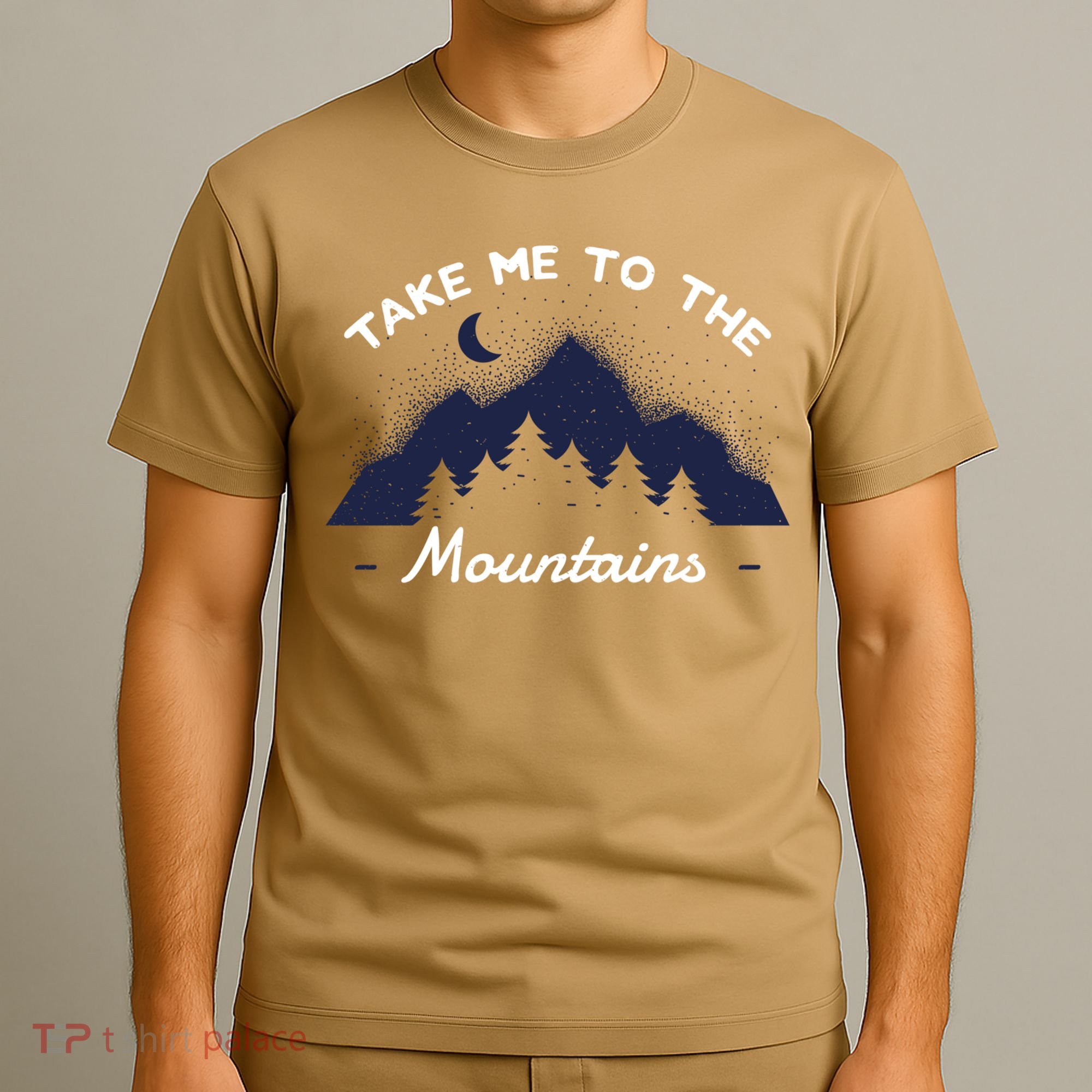 Mountains Hiking Nature Camping Outdoor Climbing Hiker Gift T-Shirt