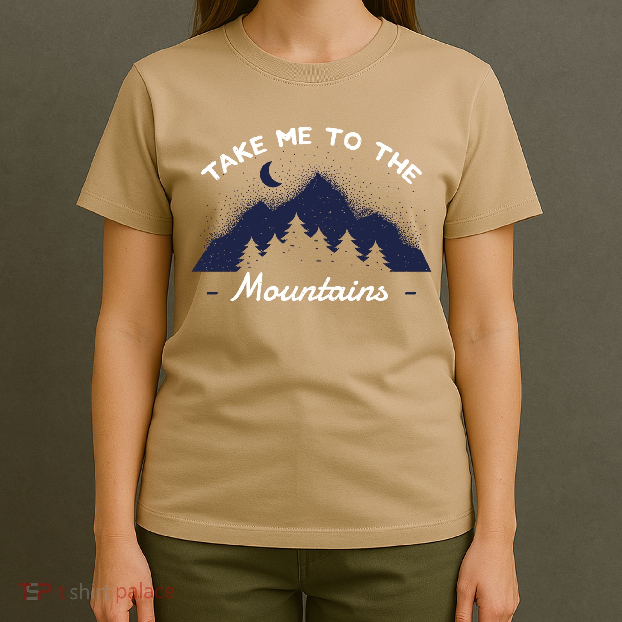 Mountains Hiking Nature Camping Outdoor Climbing Hiker Gift T-Shirt