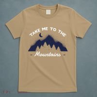 Mountains Hiking Nature Camping Outdoor Climbing Hiker Gift T-Shirt thumb 5
