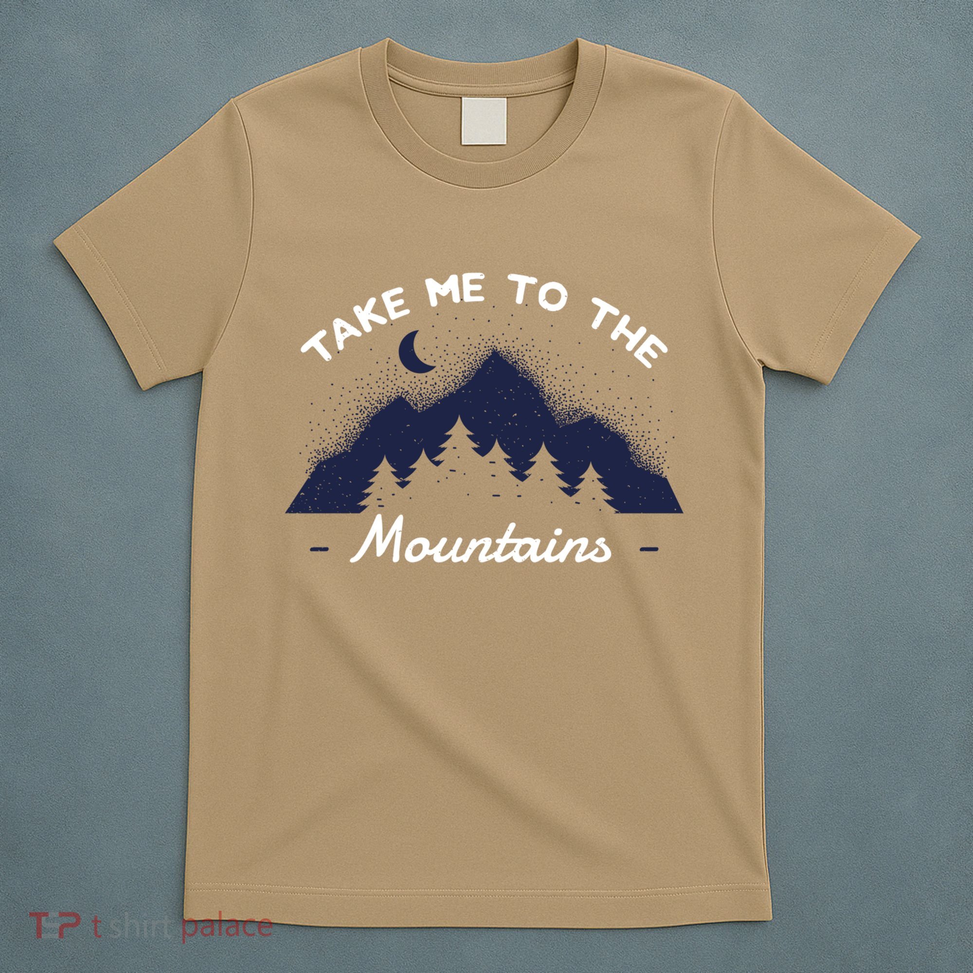 Mountains Hiking Nature Camping Outdoor Climbing Hiker Gift T-Shirt