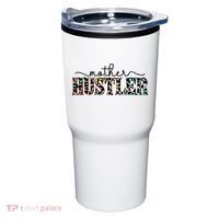 Mother Hustler Neon Cheetah Print Gift For Mom Tumbler thumb 0
