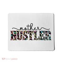 Mother Hustler Neon Cheetah Print Gift For Mom Mousepad thumb 0
