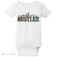 Mother Hustler Neon Cheetah Print Gift For Mom Baby Bodysuit thumb 0