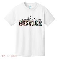 Mother Hustler Neon Cheetah Print Gift For Mom Kids T-Shirt thumb 0