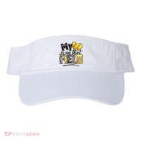 My Heart On That Field Leopard Softball Mama Mom Mothers Day Visor thumb 0