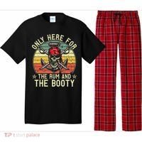 mb Here Only For The Rum And The Booty Pirate Halloween Pajama Set thumb 0