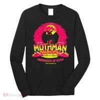 Mothman Harbinger Of Doom! Funny Cute Cryptid Creature Long Sleeve Shirt thumb 0