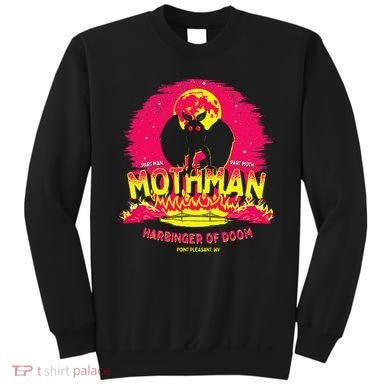 Mothman Harbinger Of Doom! Funny Cute Cryptid Creature Sweatshirt