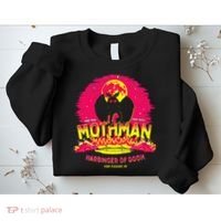 Mothman Harbinger Of Doom! Funny Cute Cryptid Creature Sweatshirt thumb 2