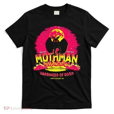 Mothman Harbinger Of Doom! Funny Cute Cryptid Creature T-Shirt