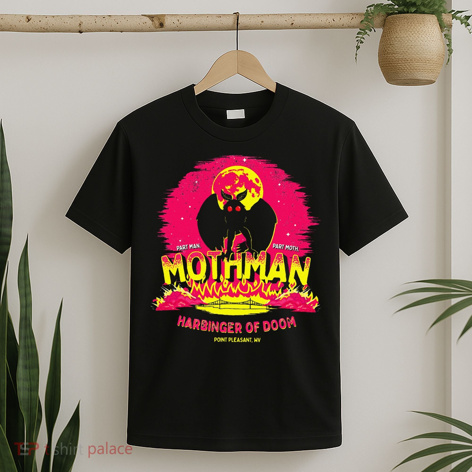 Mothman Harbinger Of Doom! Funny Cute Cryptid Creature T-Shirt