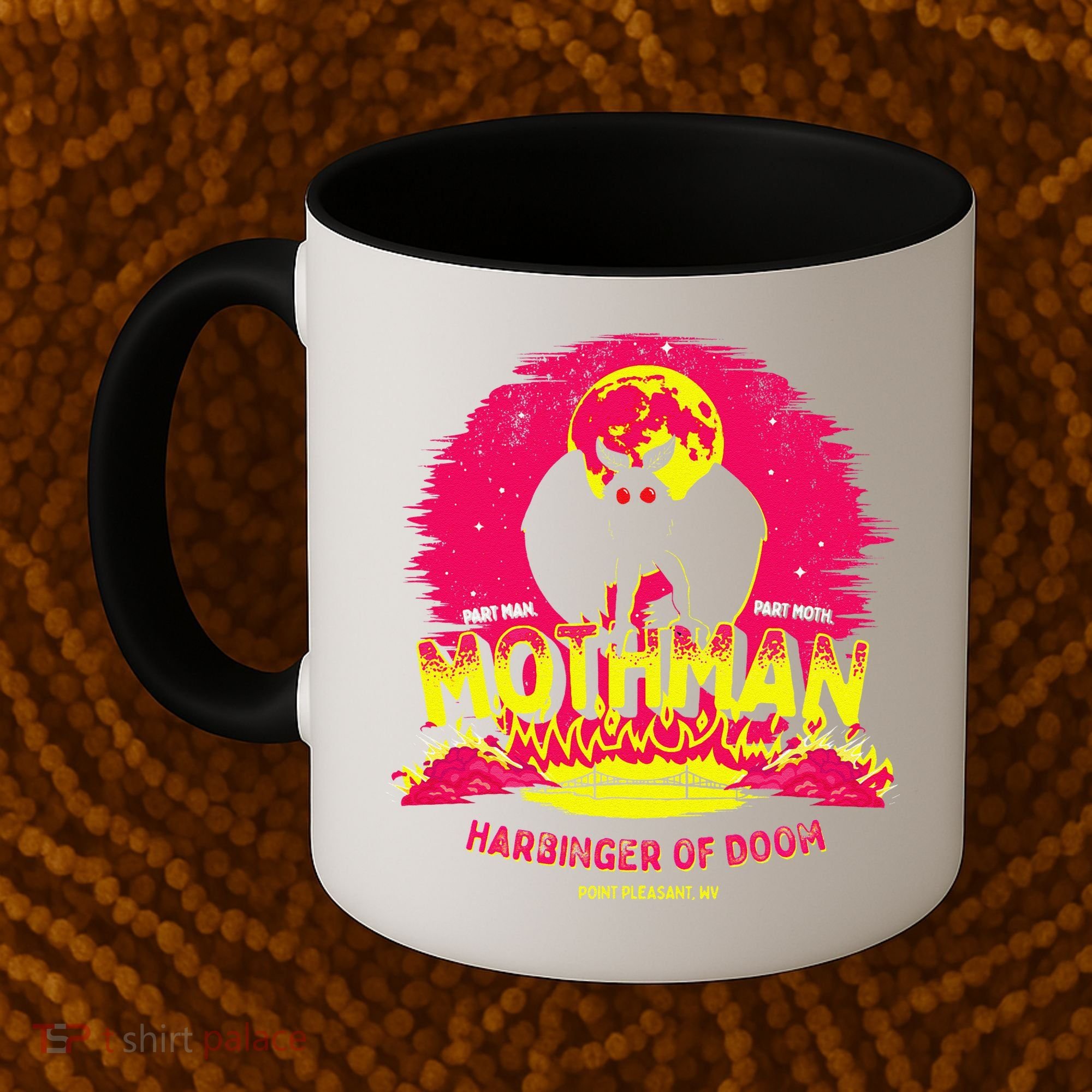 Mothman Harbinger Of Doom! Funny Cute Cryptid Creature Coffee Mug