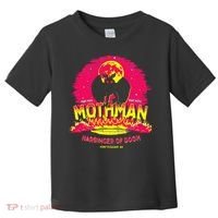 Mothman Harbinger Of Doom! Funny Cute Cryptid Creature Toddler T-Shirt thumb 0