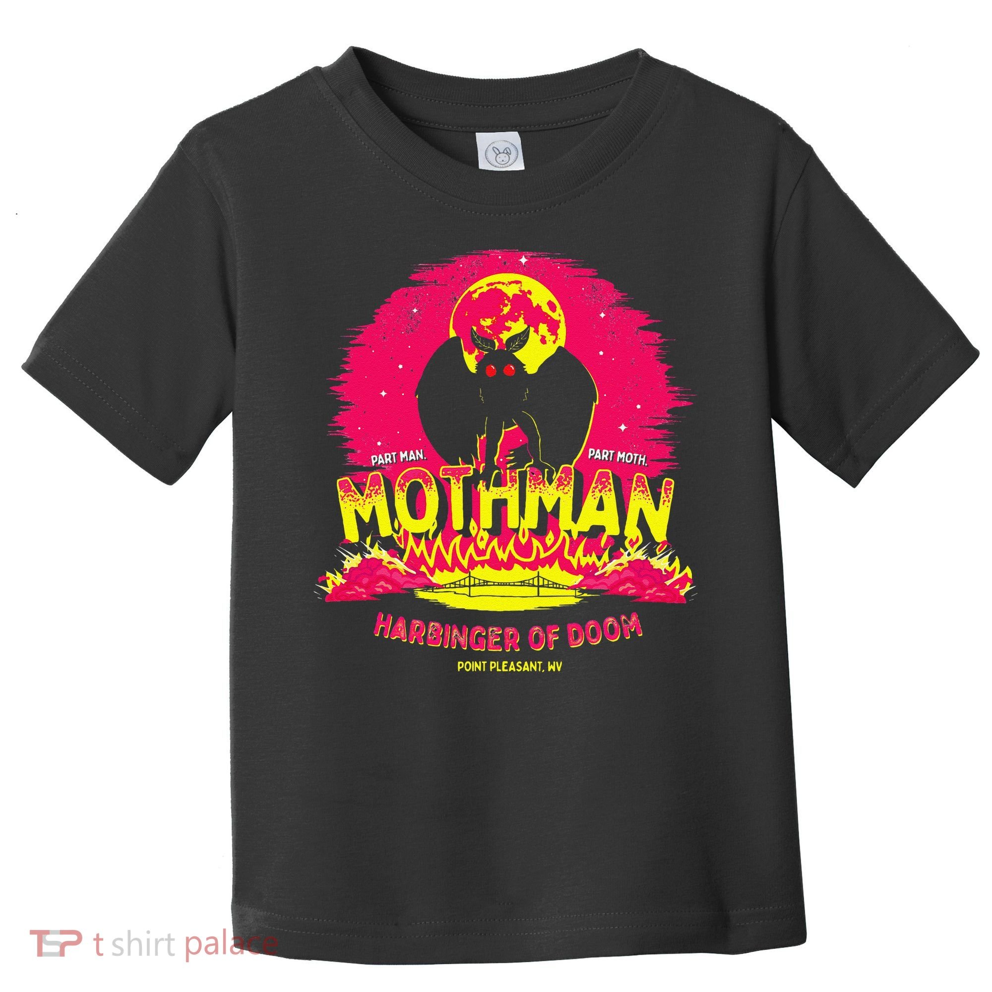 Mothman Harbinger Of Doom! Funny Cute Cryptid Creature Toddler T-Shirt