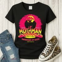 Mothman Harbinger Of Doom! Funny Cute Cryptid Creature Women's T-Shirt thumb 3