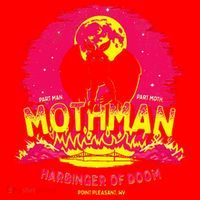 Mothman Harbinger Of Doom! Funny Cute Cryptid Creature Santa Hat thumb 1