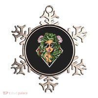 Medusa Hippie Psychedelic Snakes Greek Mythology Women Ornament thumb 0